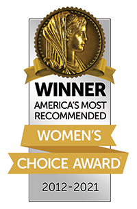 Women's Choice Award website home page